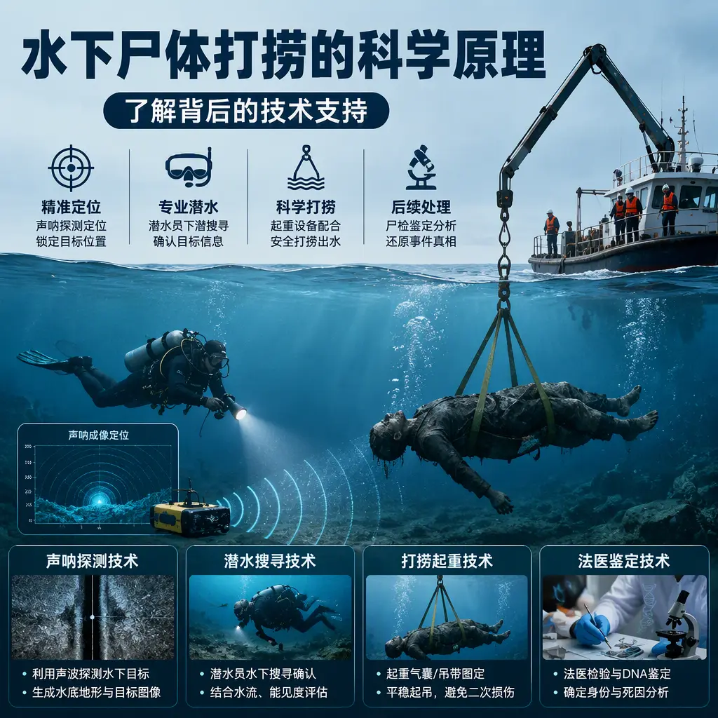 晋城水下尸体打捞的科学原理，了解背后的技术支持
